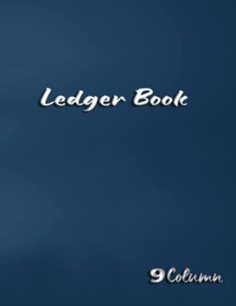 ledger book 9 column 1st edition david p press b0bw35ybgy