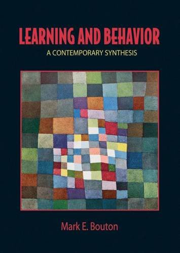 learning and behavior a contemporary synthesis 1st edition mark e. bouton 0878930639, 9780878930630