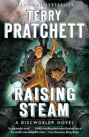 raising steam a discworld novel  terry pratchett 0804169209, 978-0804169202