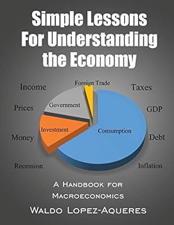 simple lessons for understanding the economy a handbook for macroeconomics 1st edition waldo lopez-aqueres