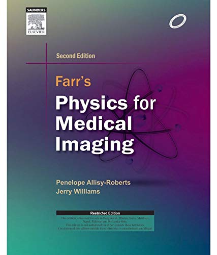 farrs physics for medical imaging 2nd edition penelope j. allisy roberts 8131240576, 9788131240571
