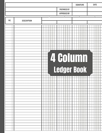 4 column ledger book 1st edition karim baddi b0bv1rkw11