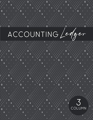 accounting ledger book 3 column the perfect bookkeeping record book to track finances and transactions for