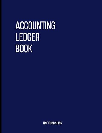 accounting ledger book 1st edition hyf publishing 979-8411112894