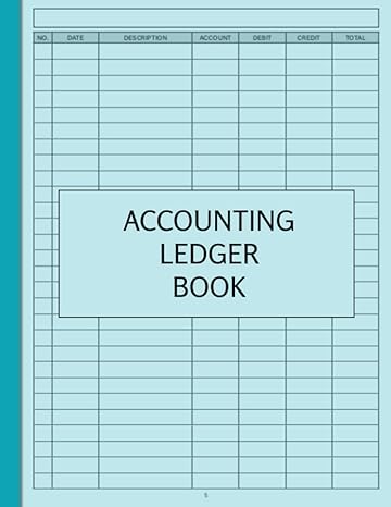 accounting ledger book bookkeeping small business income expense account record tracker  caroline genelot