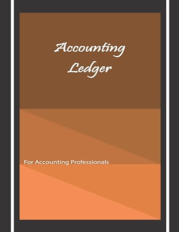 accounting ledger for accounting professionals  omega 4 accounting 979-8752703959