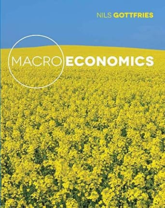 macroeconomics 1st edition nils gottfries 0230275974, 978-0230275973