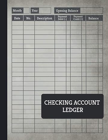 checking account ledger large version simple accounting ledger book for bookkeeping income expense account