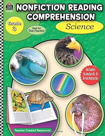 nonfiction reading comprehension science grade 3 science grade 3  ruth teacher created resources staff