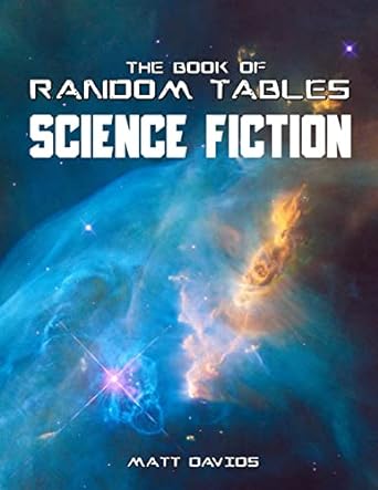the book of random tables science fiction  matt davids 0692140379, 978-0692140376