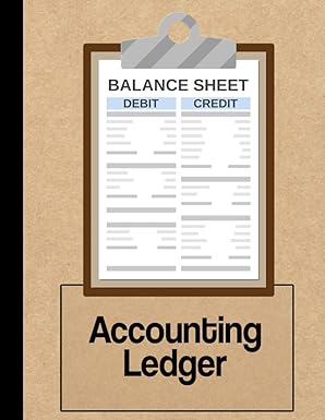 accounting ledger simple and minimalist design savings and accounting ledger book large print 8 5 x 11 inch