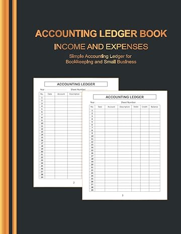 accounting ledger book income and expenses simple accounting ledger for bookkeeping and small business  dz