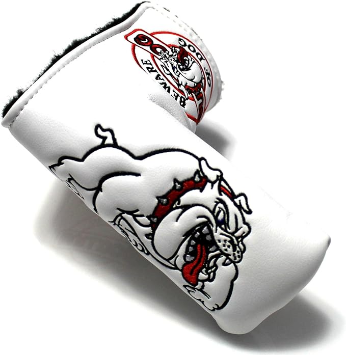 ?cnc golf bulldog putter cover magnetic headcover for scotty cameron taylormade odyssey blade  ?cnc golf