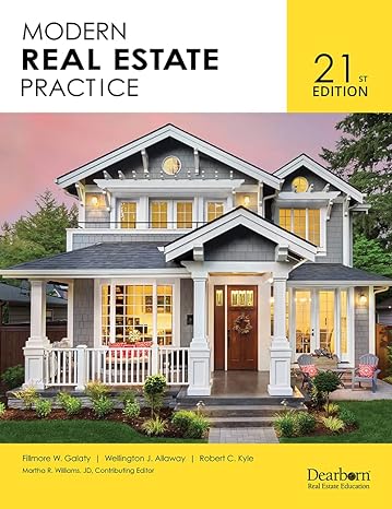 modern real estate practice 21st edition fillmore w. galaty ,wellington j. allaway ,robert c. kyle
