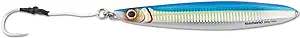shimano butterfly flat side fishing jig 168g blue sardine  ‎shimano b01bkt809c