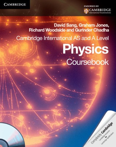 cambridge international as level and a level physics coursebook 1st edition david sang , graham jones ,