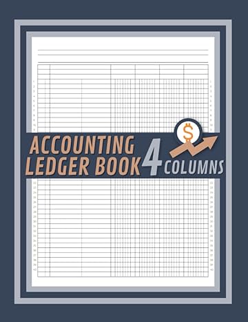 accounting ledger book 4 columns bookkeeping record book four column register for recording finances income