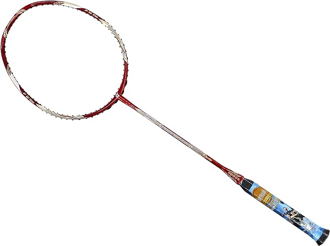 apacs feather weight x ii gold red badminton racket worlds lightest badminton racket  ‎apacs b07rs3cxlf