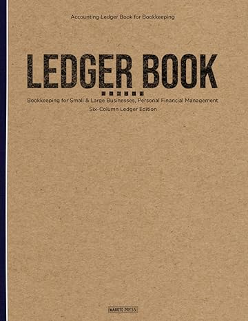 ledger book accounting ledger book ideal for bookkeeping for small and large businesses personal financial