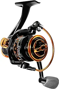 ‎qingler summer and centron spinning reels 12 plus 1 bb light weight ultra smooth powerful size 3000 