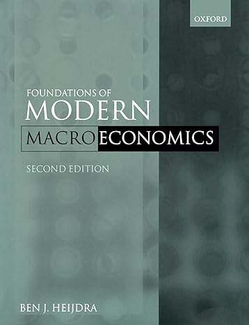 foundations of modern macroeconomics 2nd edition ben j. heijdra 0199210691, 978-0199210695