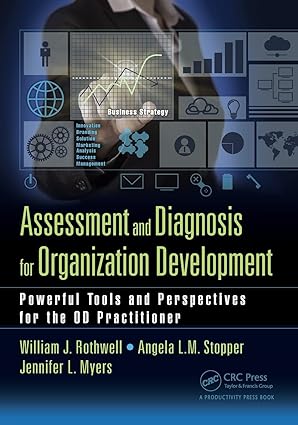 assessment and diagnosis for organization development powerful tools and perspectives for the od practitioner
