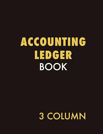 Accounting Ledger Book 3 Column Simple Blank Accounting Ledger Book For Bookkeeping