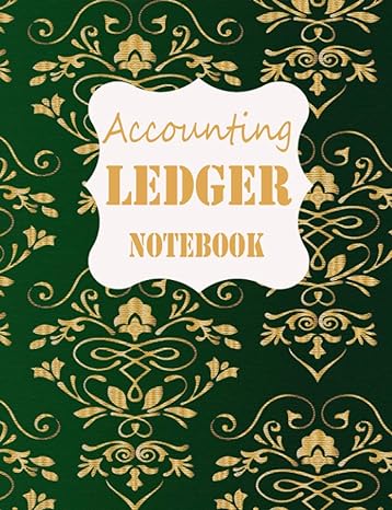 accounting ledger notebook simple accounting ledger for bookkeeping size 7 44 x 9 69 inches 121 pages  glass