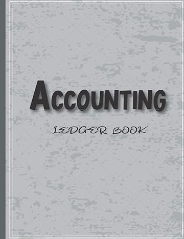 accounting ledger book transaction register notebook large and simple accounting ledger for bookkeeping book