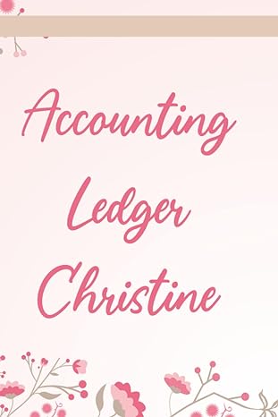 accounting ledger book christine business notebook for bookkeeping 6x9 inches soft cover mate finish  agafay