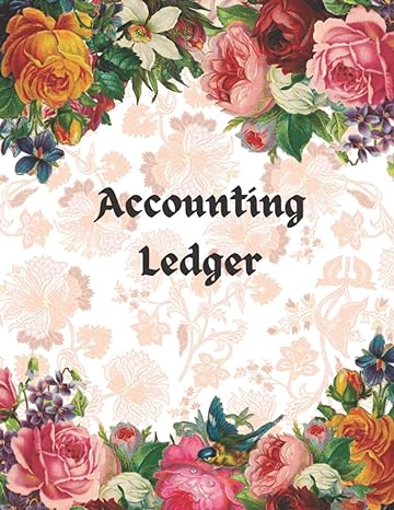 accounting ledger income and expense record ledger log book financial management gifts 1st edition charming