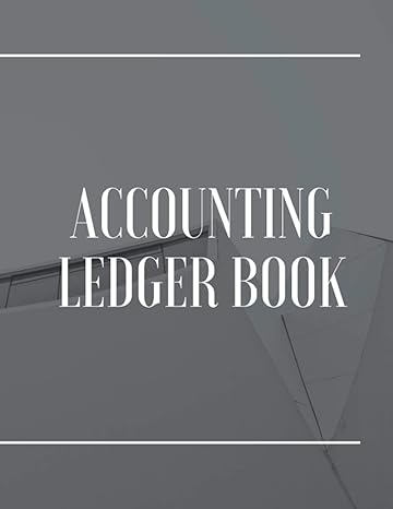 accounting ledger book basic and simple for bookkeeping large 8 1/2 x 11 inches necessary monetary units in