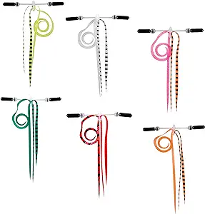 ‎agool silicone jig skirts spinnerbait replacement double arm rattle 6/12 bundles rubber bass fishing jigs
