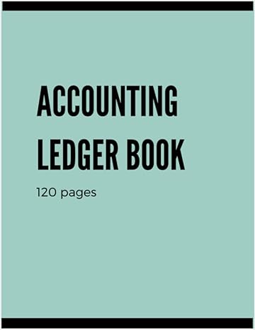 accounting ledger book 120 pages accounting ledger book 6 column income and expense for home and small