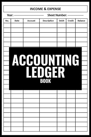 accounting ledger book with notes simple accounting ledger for bookkeeping and small business income expense