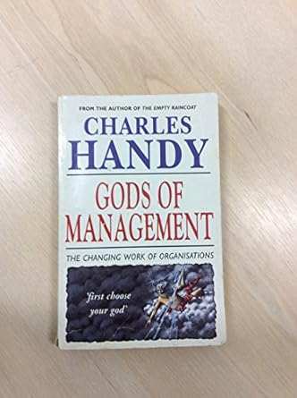 gods of management the changing work of organisations 1st edition charles b. handy 0099548410, 978-0099548416