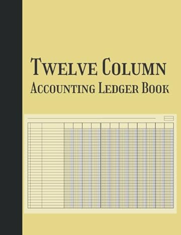 twelve column accounting ledger book silly simple 12 column accounting ledger for bookkeeping  silly simple