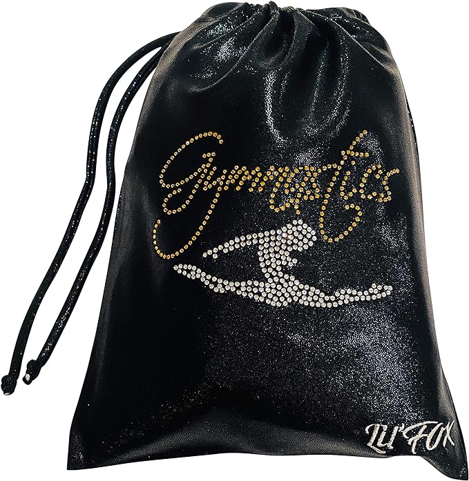 lil fox 8 x10 drawstring gymnastics small grip bag 26x20cm lightweight bag for personal equipment  ?lil'fox
