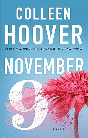 november 9 a novel  colleen hoover 1501110349, 978-1501110344
