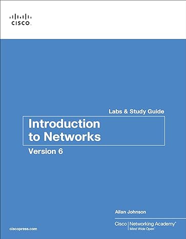 introduction to networks labs and study guide volume 6 1st edition allan johnson, cisco networking academy