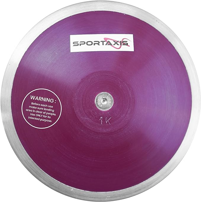 sportaxis school discus throw 70 rim weight smooth surface suitable for beginners 1 kg  ?sportaxis b0bl1266z9