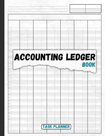 accounting ledger book 6 column ledger book customizable to meet your accounting needs ledger book without