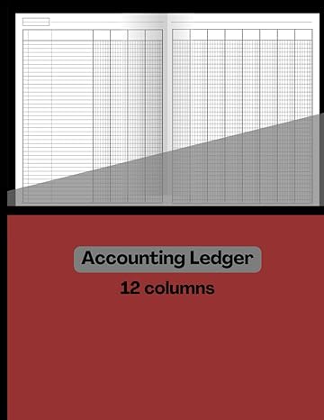 accounting ledger 12 column twelve column ledger for bookkeeping and accounting 8 5x11 accounting logbook for