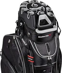 founders club premium cart bag with 14 way organizer divider top  ?founders club b08hnc9crq
