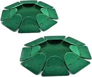 ?steelfever 2pcs green all direction putting cup golf training hole aid indoor/outdoor size 18cm  ?steelfever