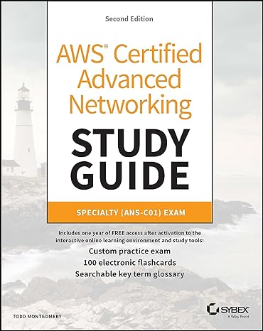 aws certified advanced networking study guide specialty exam 2nd edition todd montgomery 1394171854,
