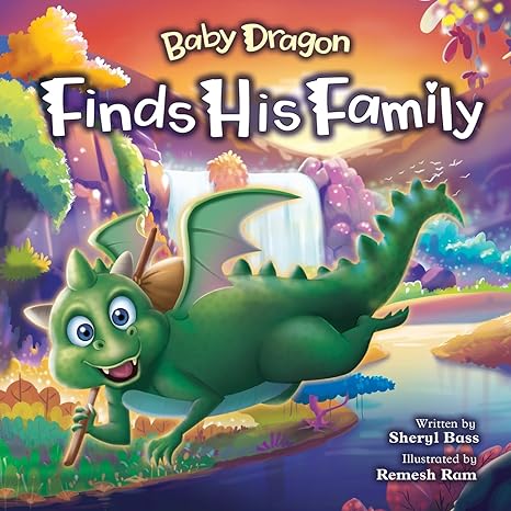 baby dragon finds his family  sheryl bass, remesh ram 979-8987040638