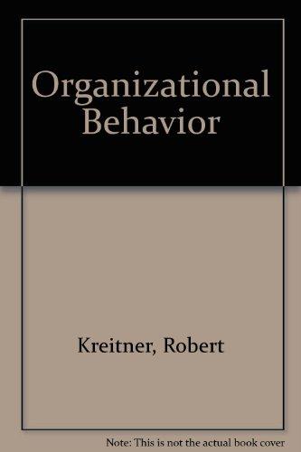 organizational behavior 2nd edition kreitner, robert 0071153551, 9780071153553