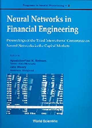 neural networks in financial engineering proceedings of the third international conference on neural networks