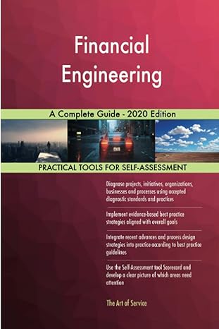 financial engineering a  guide 2020 edition gerardus blokdyk 1867331101, 978-1867331100